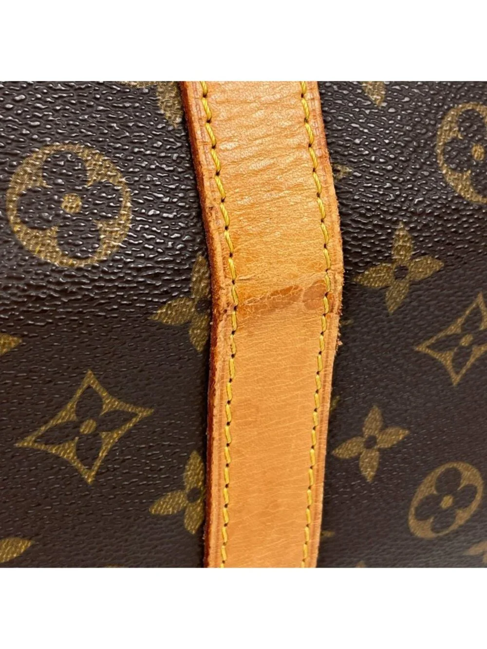 Louis Vuitton Keepall Bandouliere 60 Boston Bag Monogram Brown